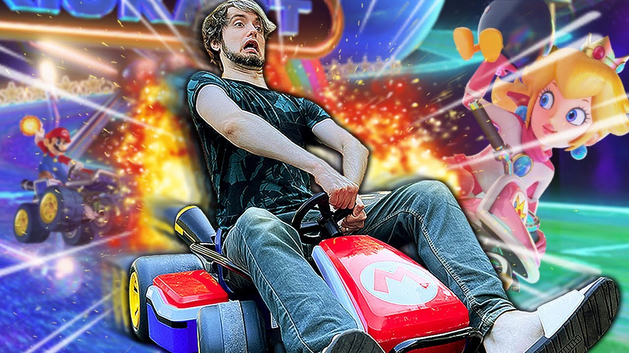 Я потратил 400 долларов на IRL Mario Kart, в который я не вписываюсь.