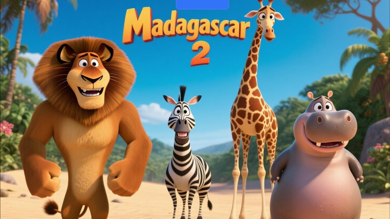 Madagascar Escape 2 Africa 2008 – sequel with the gang in Africa