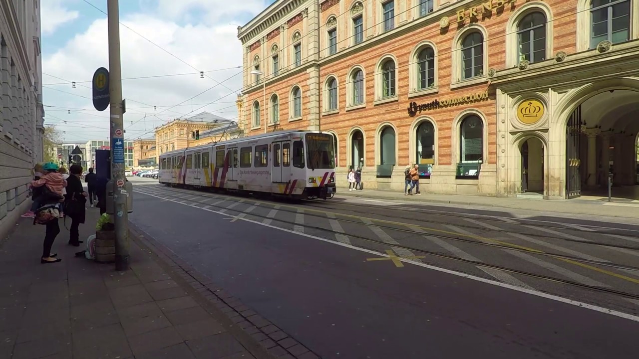 Linie 10/17 Hannover - Einer der letzten Tage auf der Stadtbahn-Strecke Aegi - Hbf