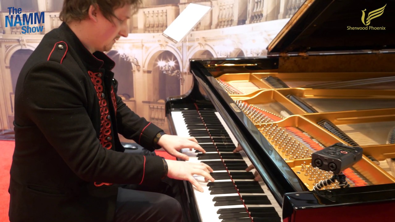 FAZIOLI F228 at NAMM - Demonstrated by Sherwood Phoenix