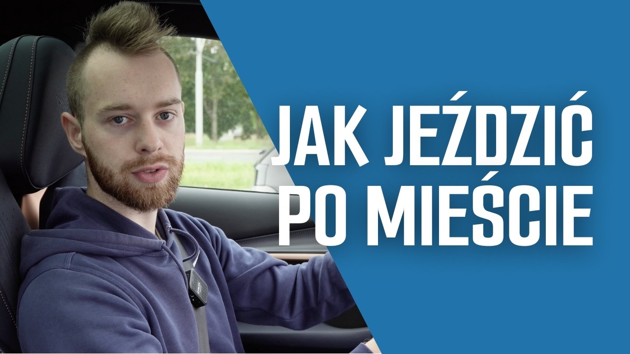 Jazda po DUŻYM MIEŚCIE - Jazda w KORKACH - Irokez - nauka jazdy #naukajazdy