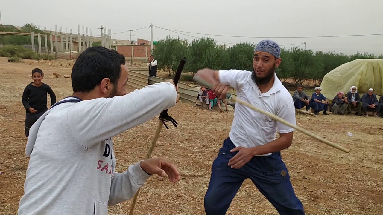 العصا التقليدية مع الشيخ بلقاسم قندوز الشيخ الخرفي | Algérien combat stick