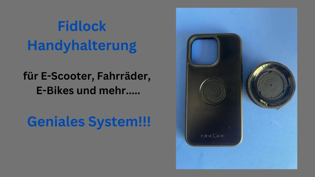 Fidlock Handyhalterung - Geniales Teil!!!