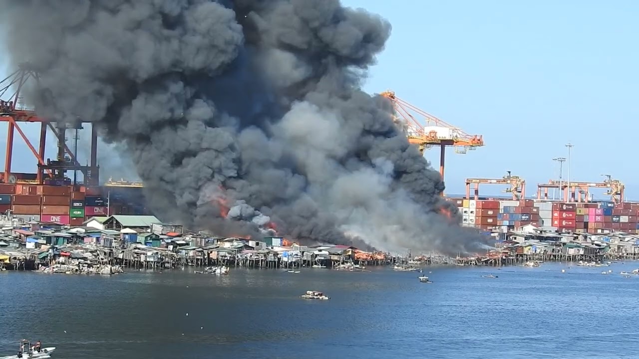 Isla Puting Bato Tondo Philippines Manila fire PART 7