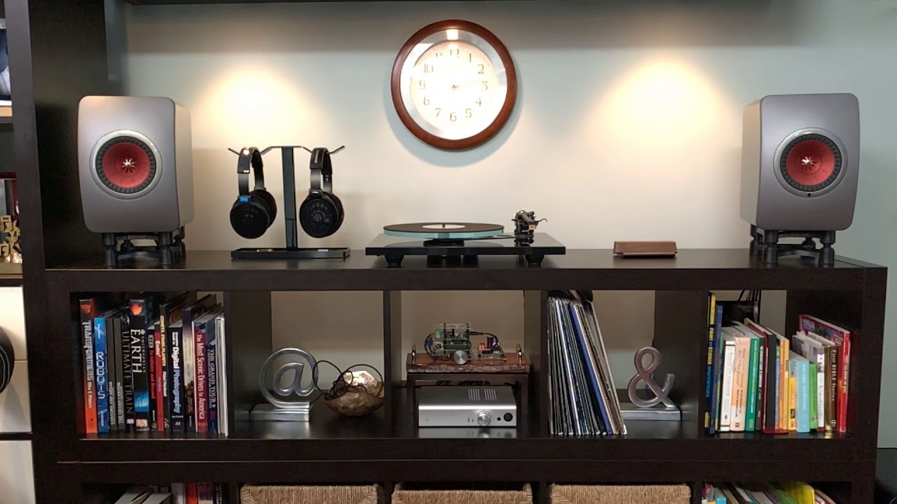 KEF LS50w plays cinematic EDM