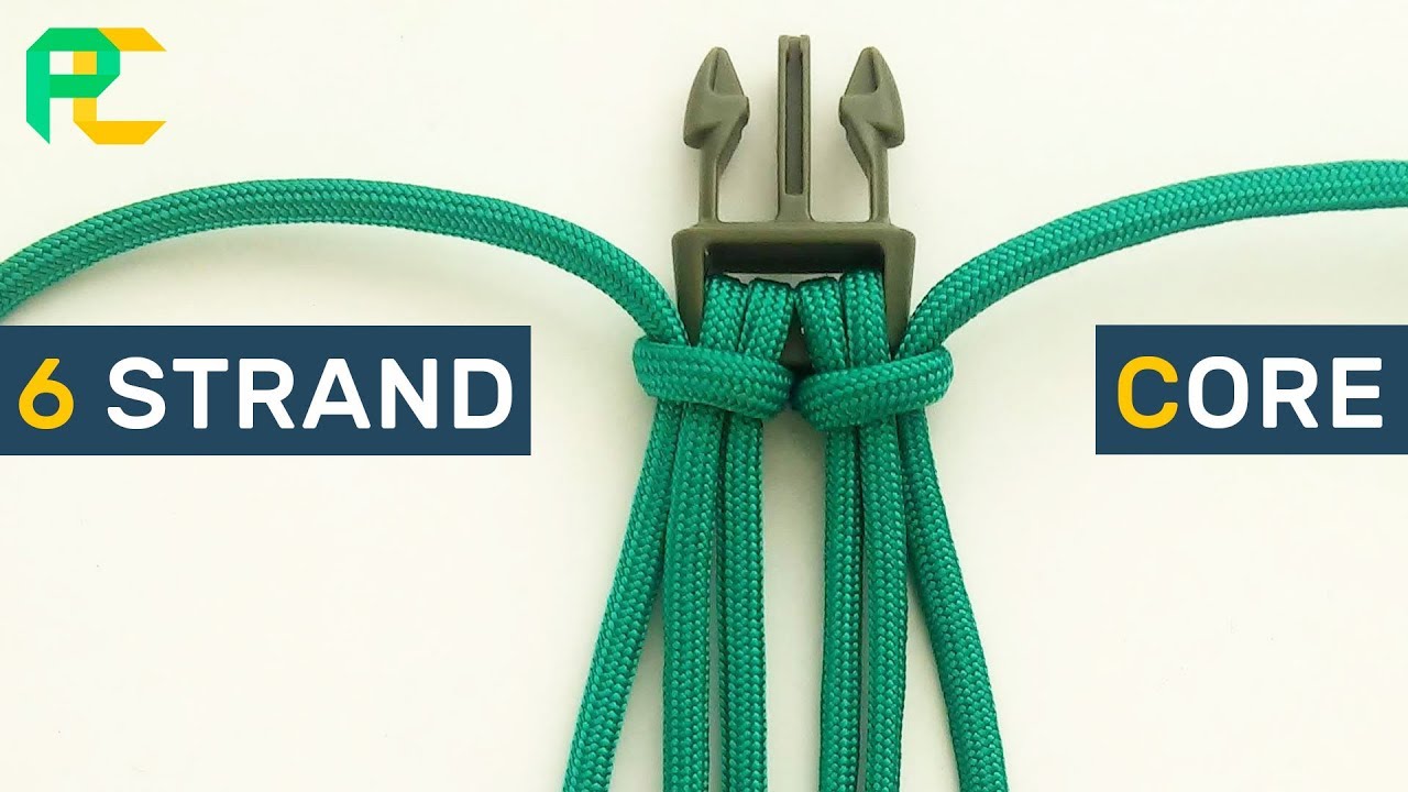 6 strand core for paracord bracelet
