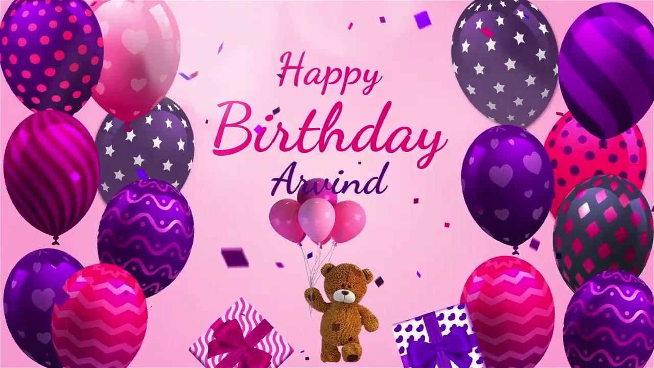 Happy Birthday Arvind | Arvind Happy Birthday Song