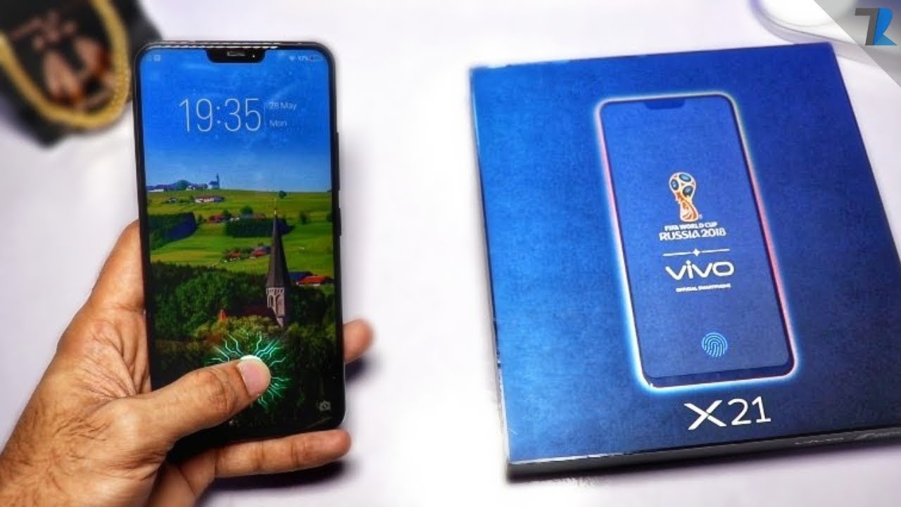 Vivo X21 Unboxing & Hands On [India] - Under Display Fingerprint Scanner is Great!