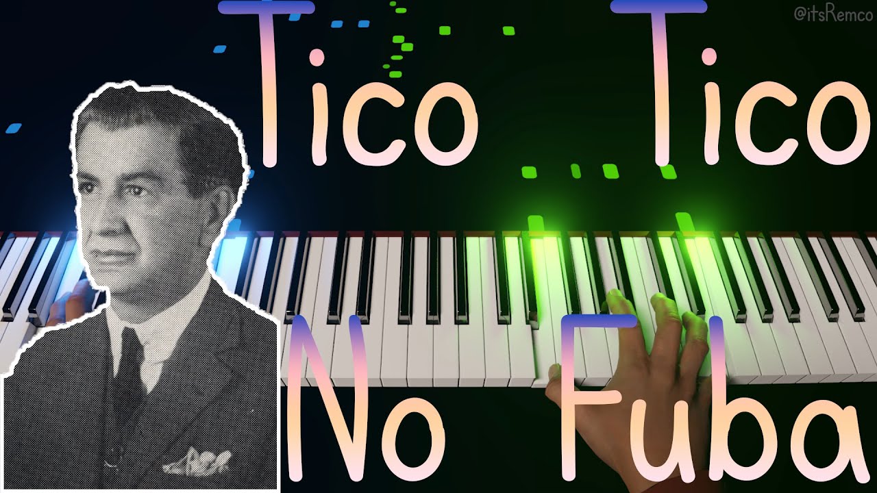 A.I. Plays Zequinha de Abreu  - Tico Tico No Fuba 1917 (Brazilian Choro Piano)
