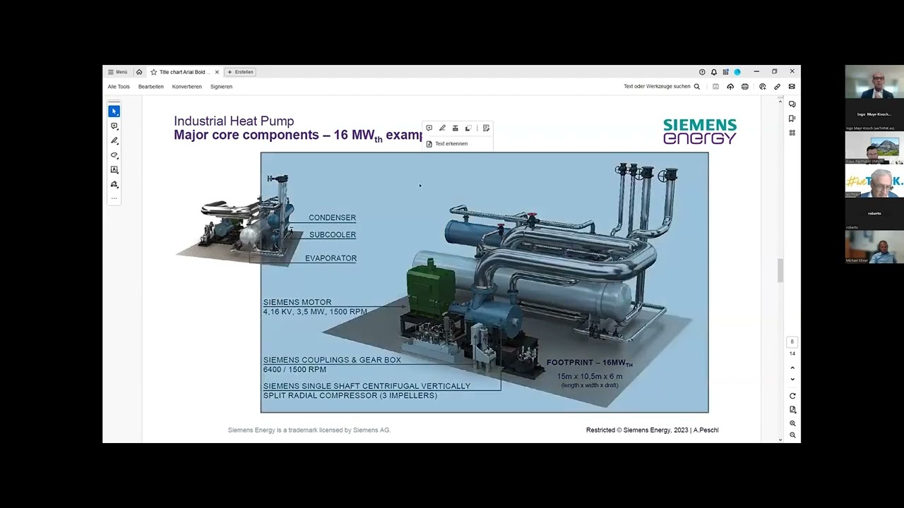 Industrial Heat Pumps  – Alexander Peschl