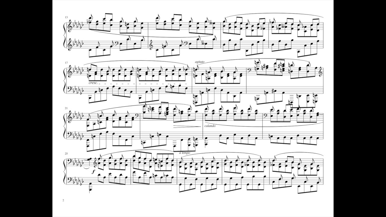 Andrew Kierszenbaum - Etude in G-Flat Major