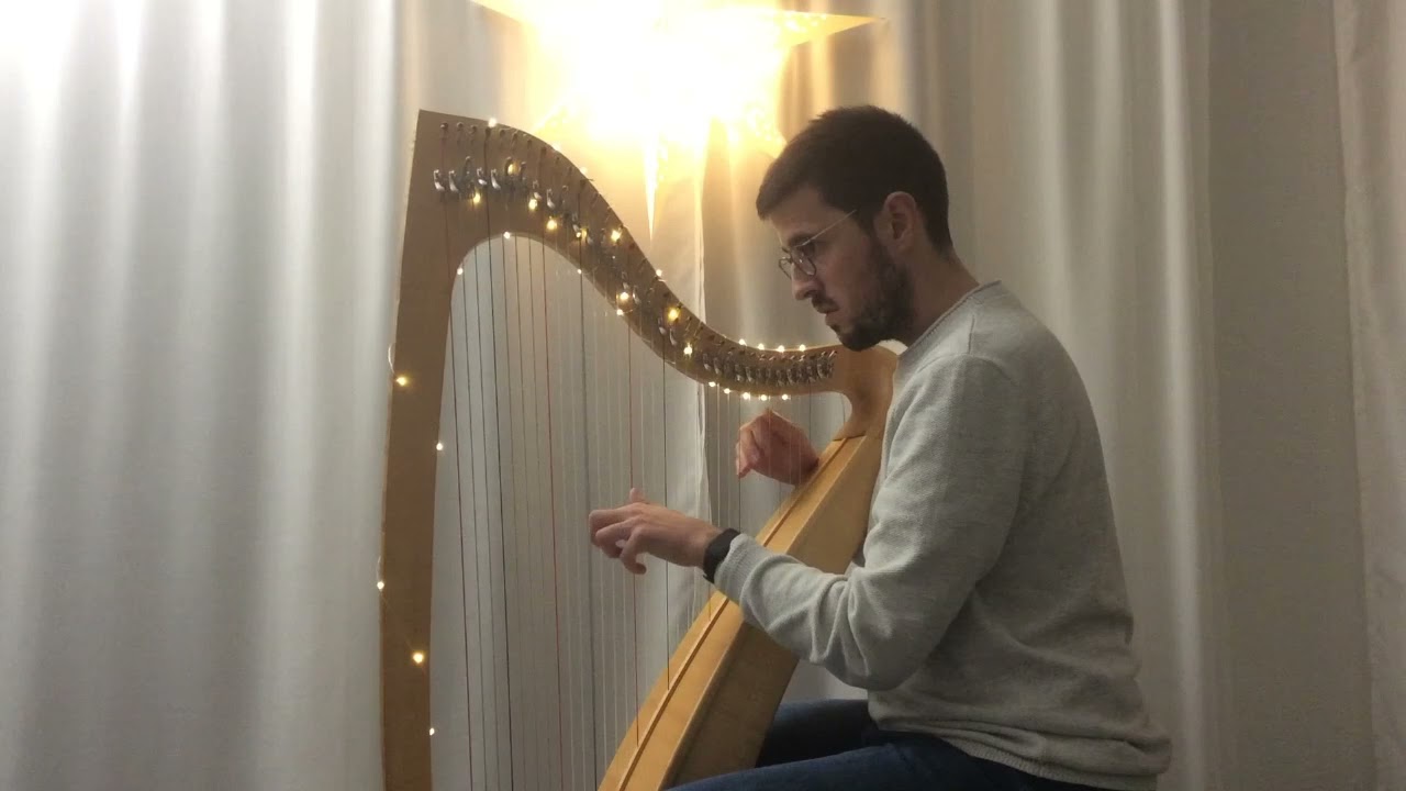 In the Bleak Midwinter / The First Noel - Arr. Anne Crosby Gaudet - Harp cover