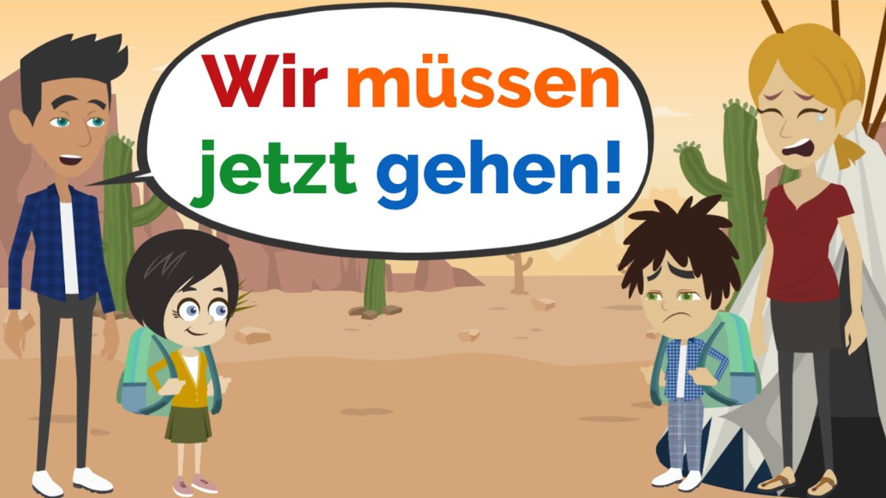 Deutsch lernen | Lisas neuer Bruder | Wortschatz und wichtige Verben