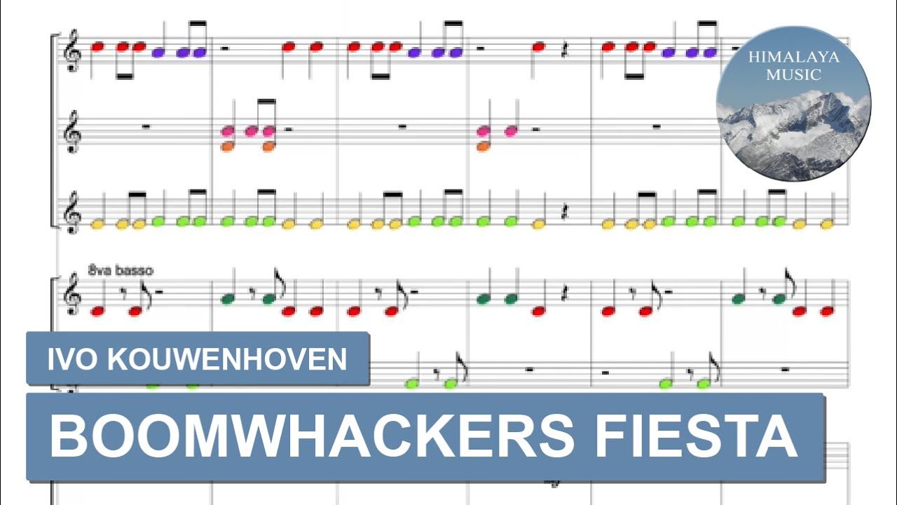 Boomwhackers Fiesta - Ivo Kouwenhoven | Himalaya Music