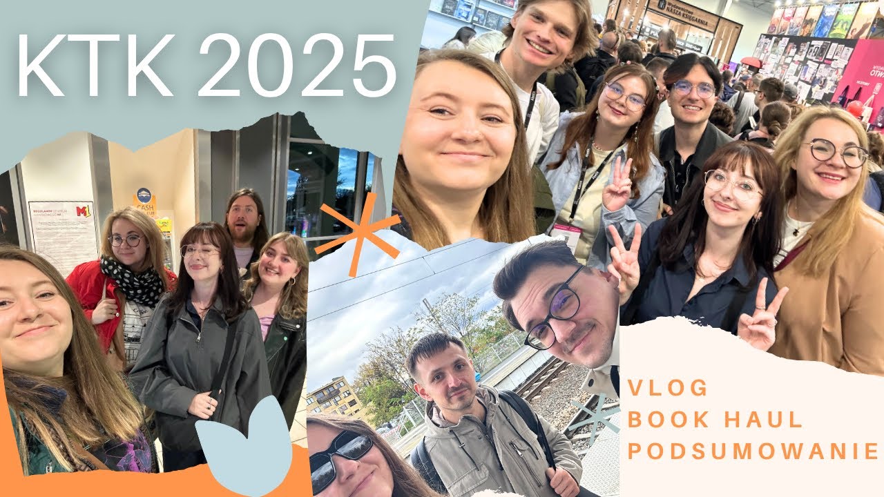 TARGI KSIĄŻKI W KRAKOWIE 2025 | mini vlog | book haul