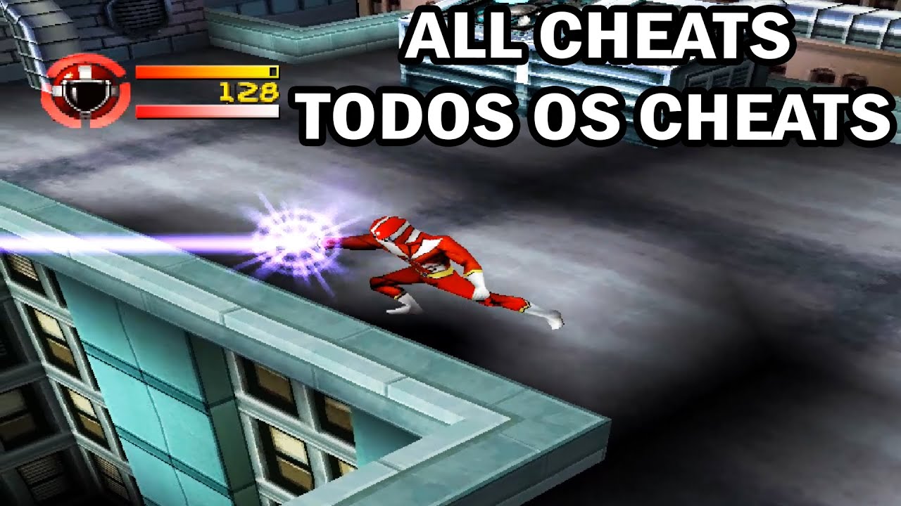 Power Rangers Lightspeed Rescue [PS1] - All Cheats (Todos os Cheats)