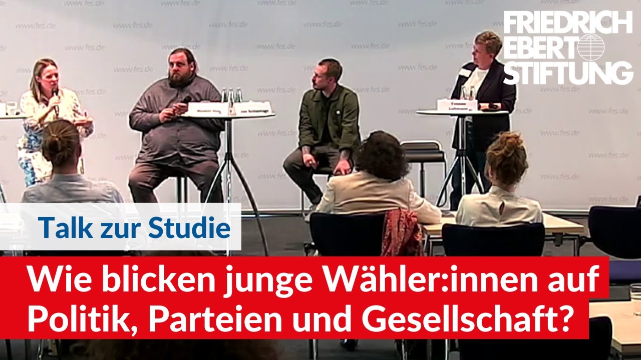 Wie blicken junge W&auml;hler:innen auf Politik, Parteien und Gesellschaft? | Talk zur Studie