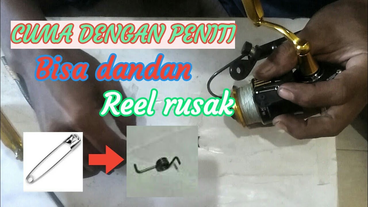 🔴MEMPERBAIKI | SOLUSI | SERVICE PER REEL PANCING | PER KATROL | PER BAIL ARM PATAH
