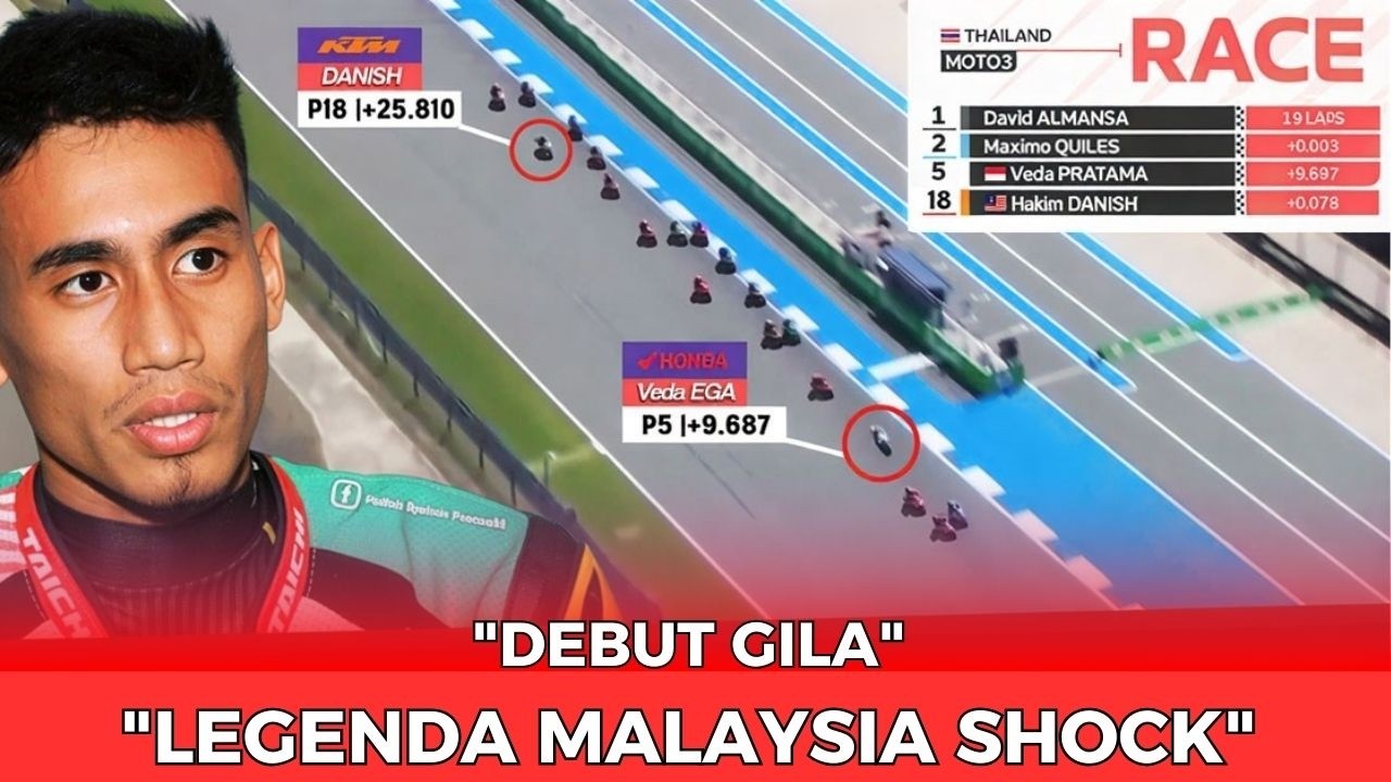THE SECRET BEHIND VEDA EGA'S CRAZY DEBUT! The Malaysian Legend Shakes His Head (Moto3 2026)