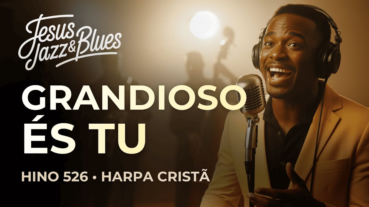 Jazz Gospel &ndash; Hino 526 &ldquo;Grandioso &Eacute;s Tu&rdquo; Lindo Louvor e Adora&ccedil;&atilde;o da HARPA CRIST&Atilde;