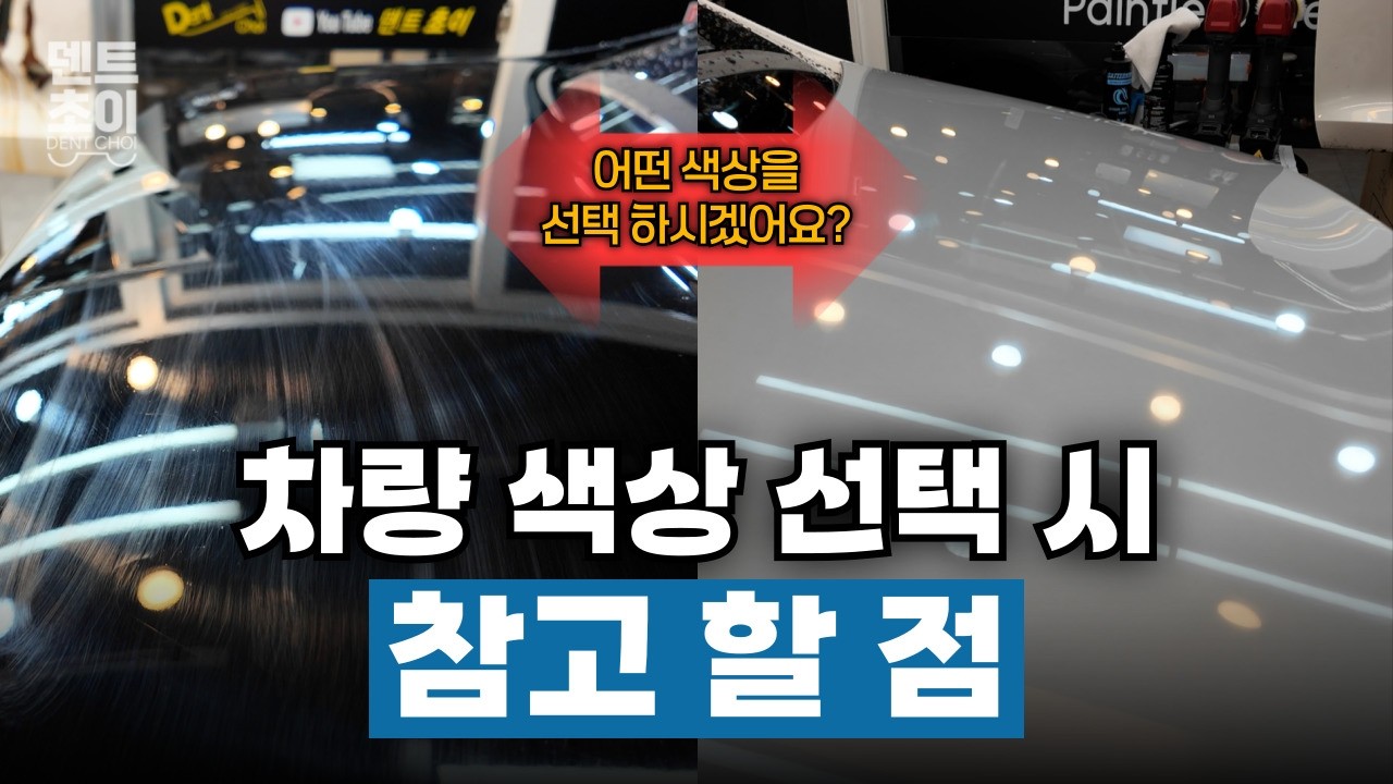 신차 구매 전, 반드시 시청하세요! 색상 선택 실수하는 이유!
