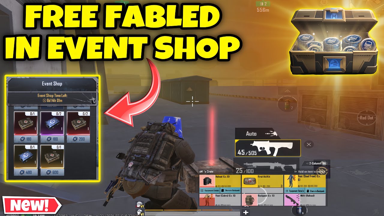 METRO ROYALE GOT FREE FABLED IN EVENT SHOP | PUBG METRO ROYALE CHAPTER 27