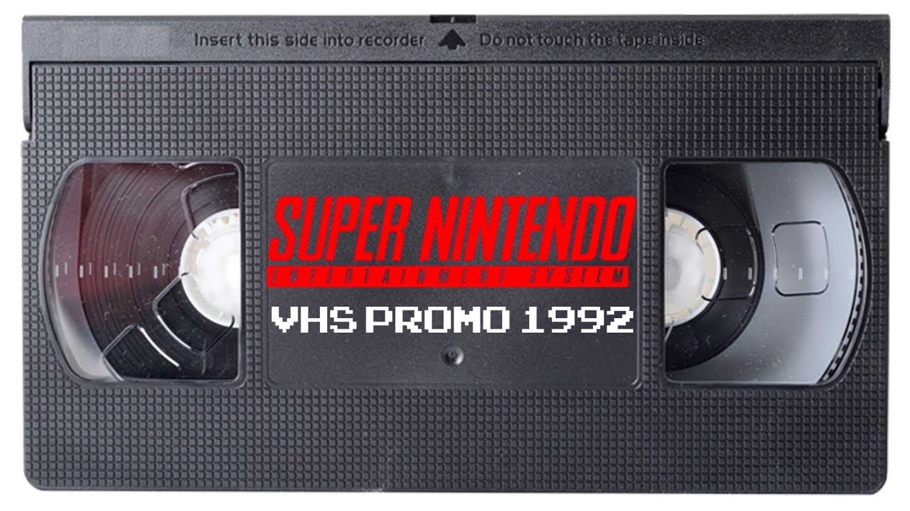 Présentation de la Super Nintendo - FR Promo Nintendo 1992 [VHSRIP]