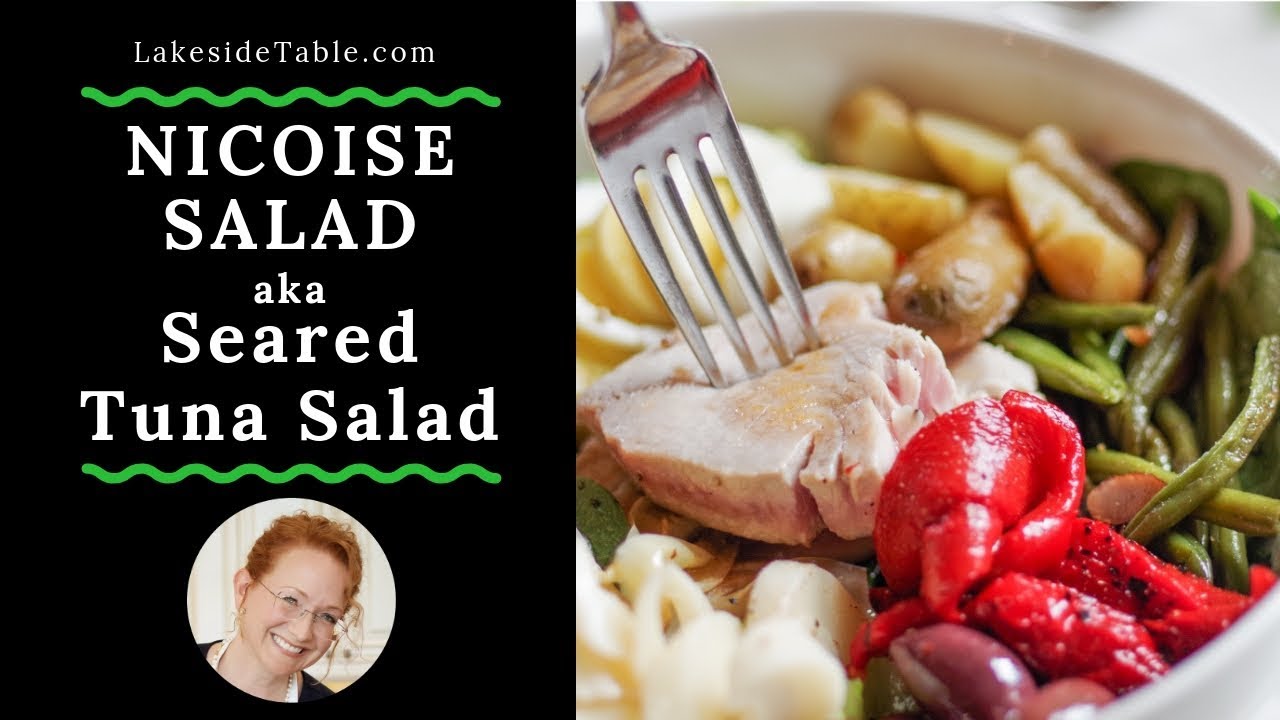 Nicoise Salad | Seared Tuna Salad With a Simple Vinaigrette
