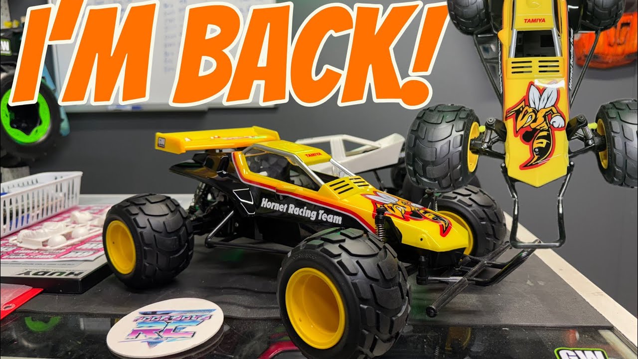 Painting a Tamiya Hornet, Mid week update