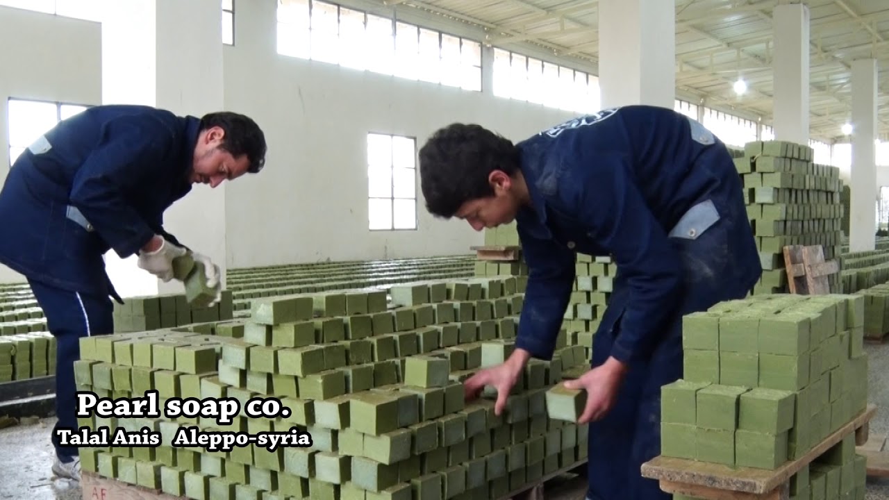 aleppo soap , talal anis pearl soap