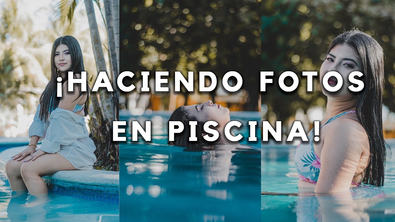 HACIENDO FOTOS EN PISCINA - (MIRA EL RESULTADO!!)