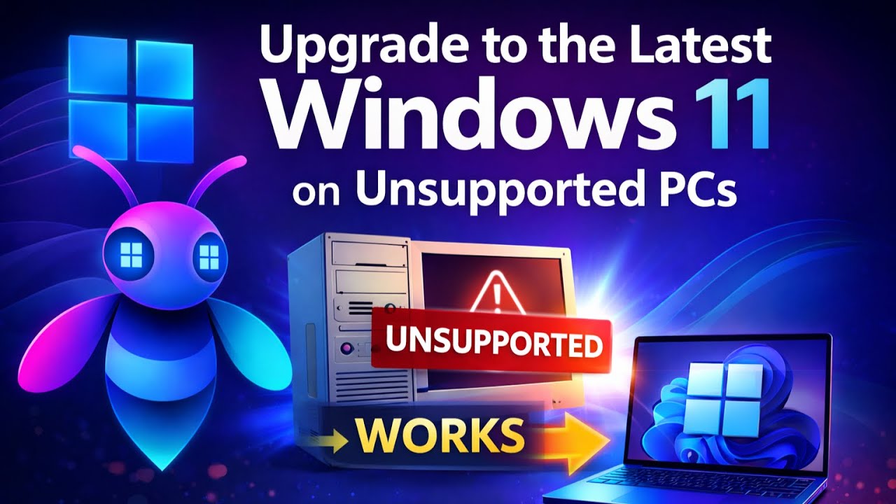 I Install Windows 11 on Unsupported PC (No Reinstall) 