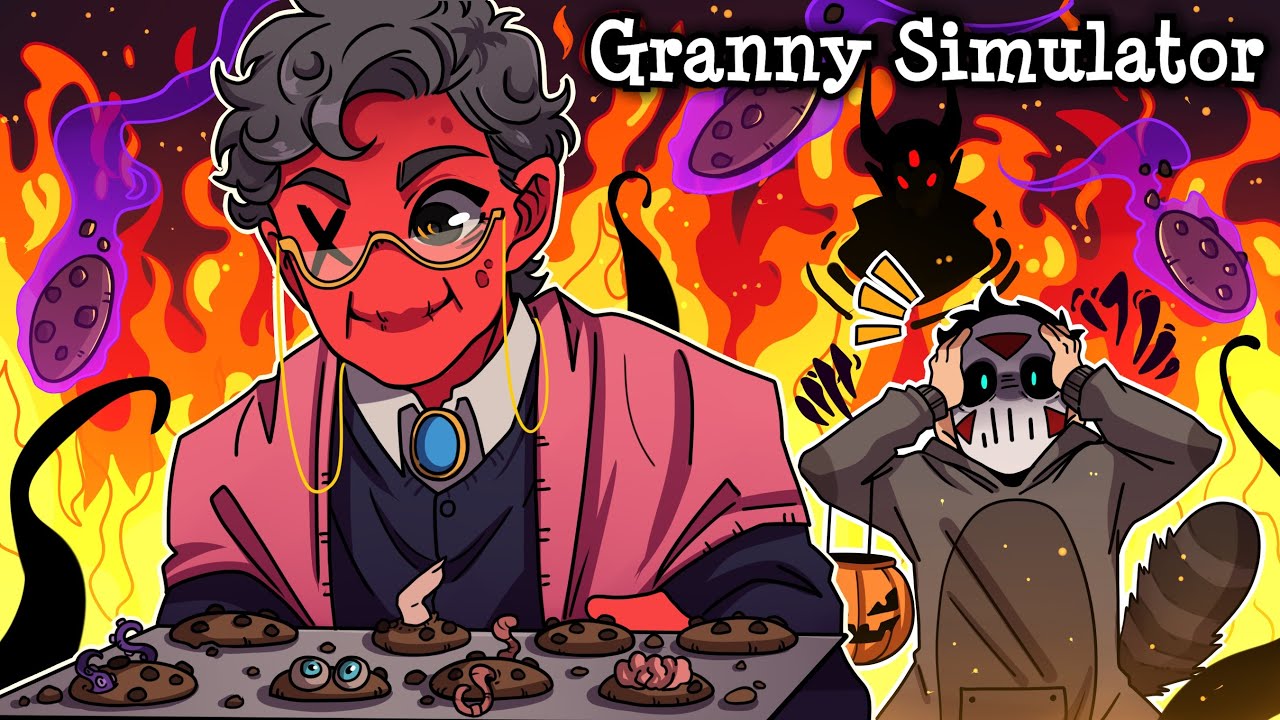 МЫ СЖЕЧЬ ВЕСЬ ДОМ?! | Granny Simulator *НОВАЯ* Карта на Хэллоуин (с H2O Delirious)