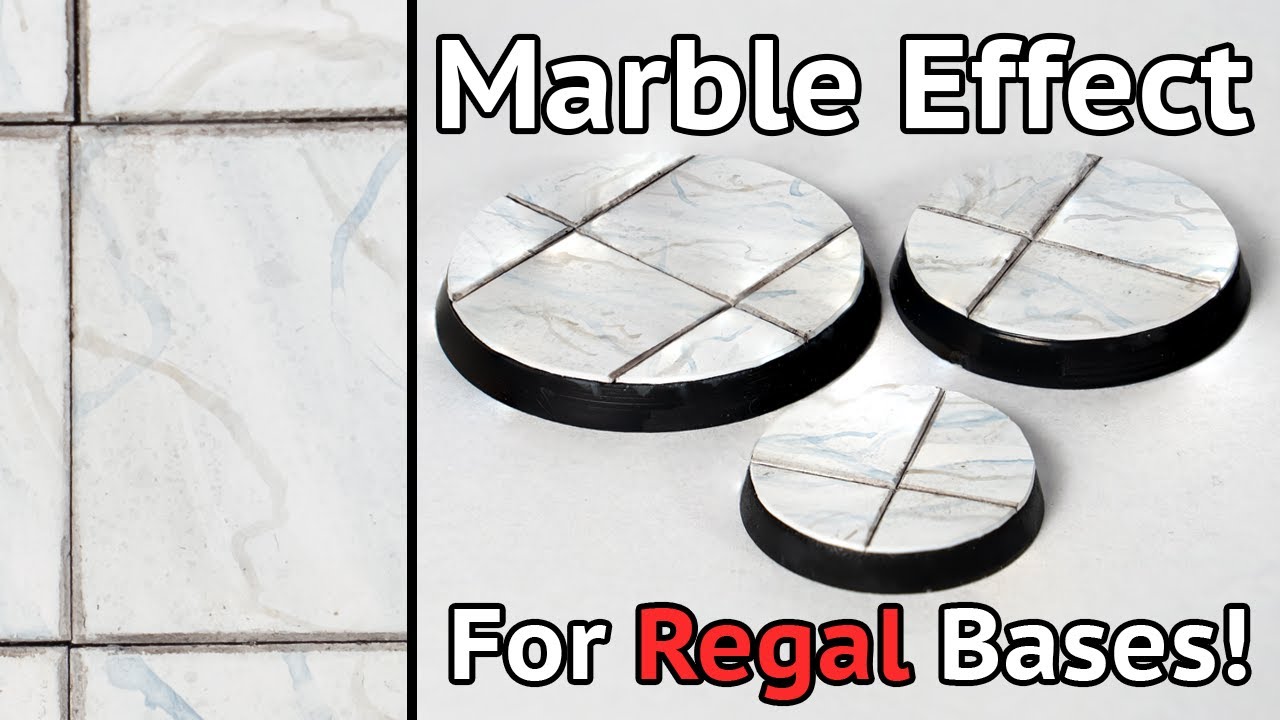 Paint EASY Regal Marble Effects for Bases and Dioramas