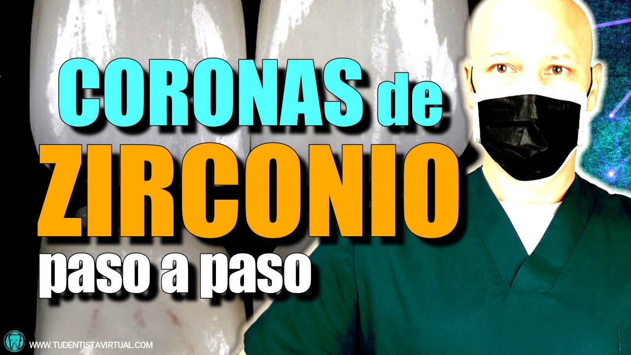 TRATAMIENTO PASO a PASO con CORONAS DE ZIRCONIO para NO tener problemas en el futuro del tratamiento
