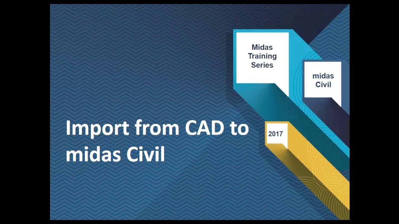 CAD Import & Export for Modeling Complex Bridges
