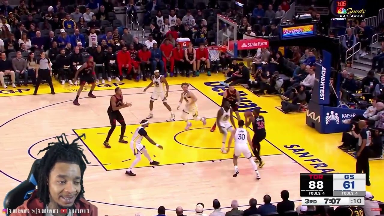 FlightReacts To Golden State Warriors vs Toronto Raptors Full Game Highlights | Jan 20, 2026!