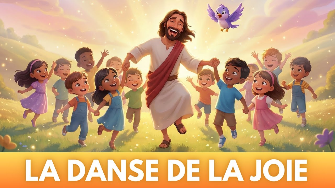 🎶 La Danse de la Joie avec Jésus ! 🌟 Chanson chrétienne pour enfants