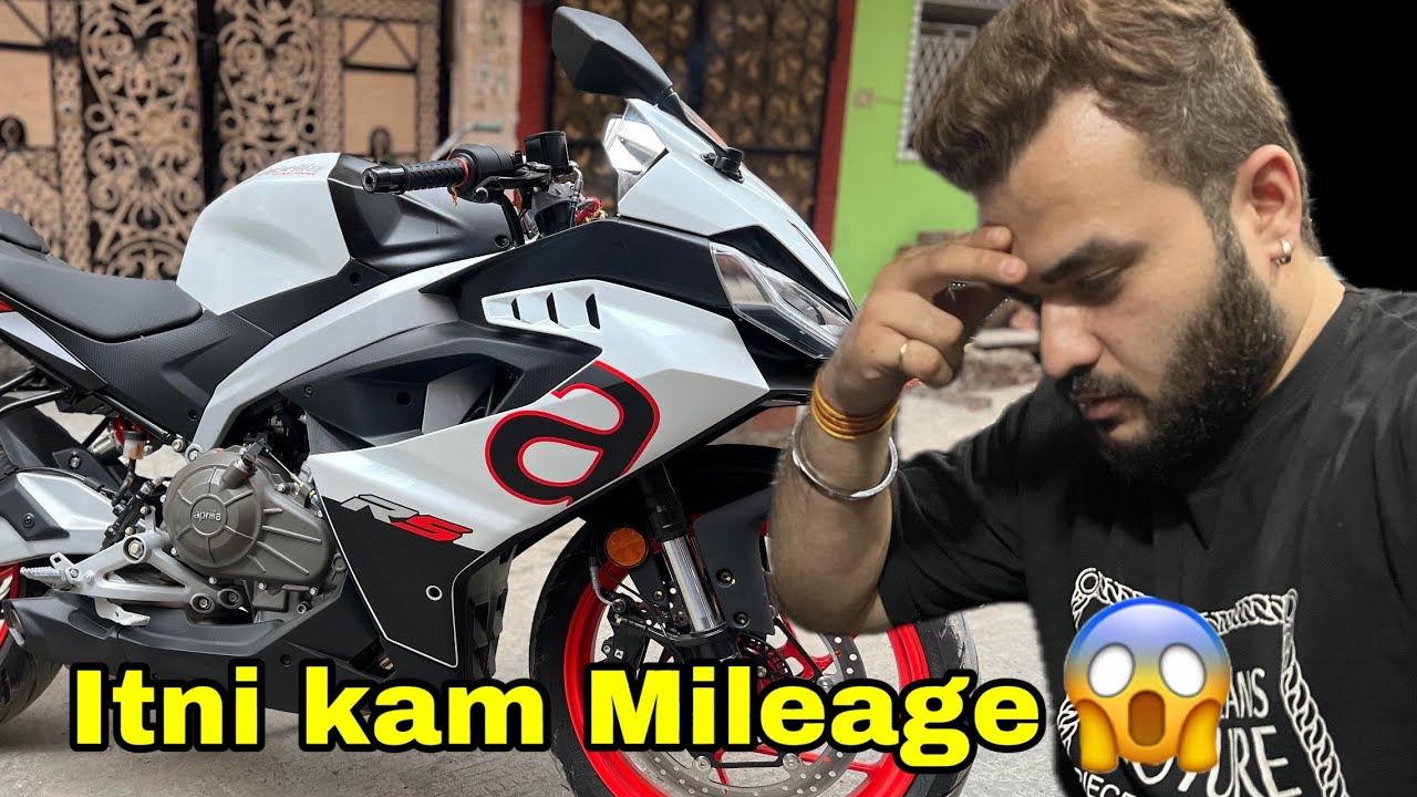 Aprilia rs 457 Mileage Test | Itni kam mileage 😭 | Shocking Result😳