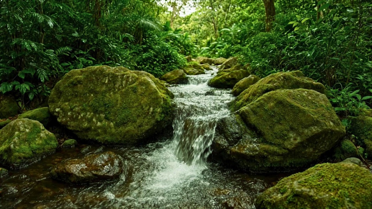 Fall Asleep Fast Tonight 🌙 | Peaceful River Sounds for Deep Sleep & Relaxation