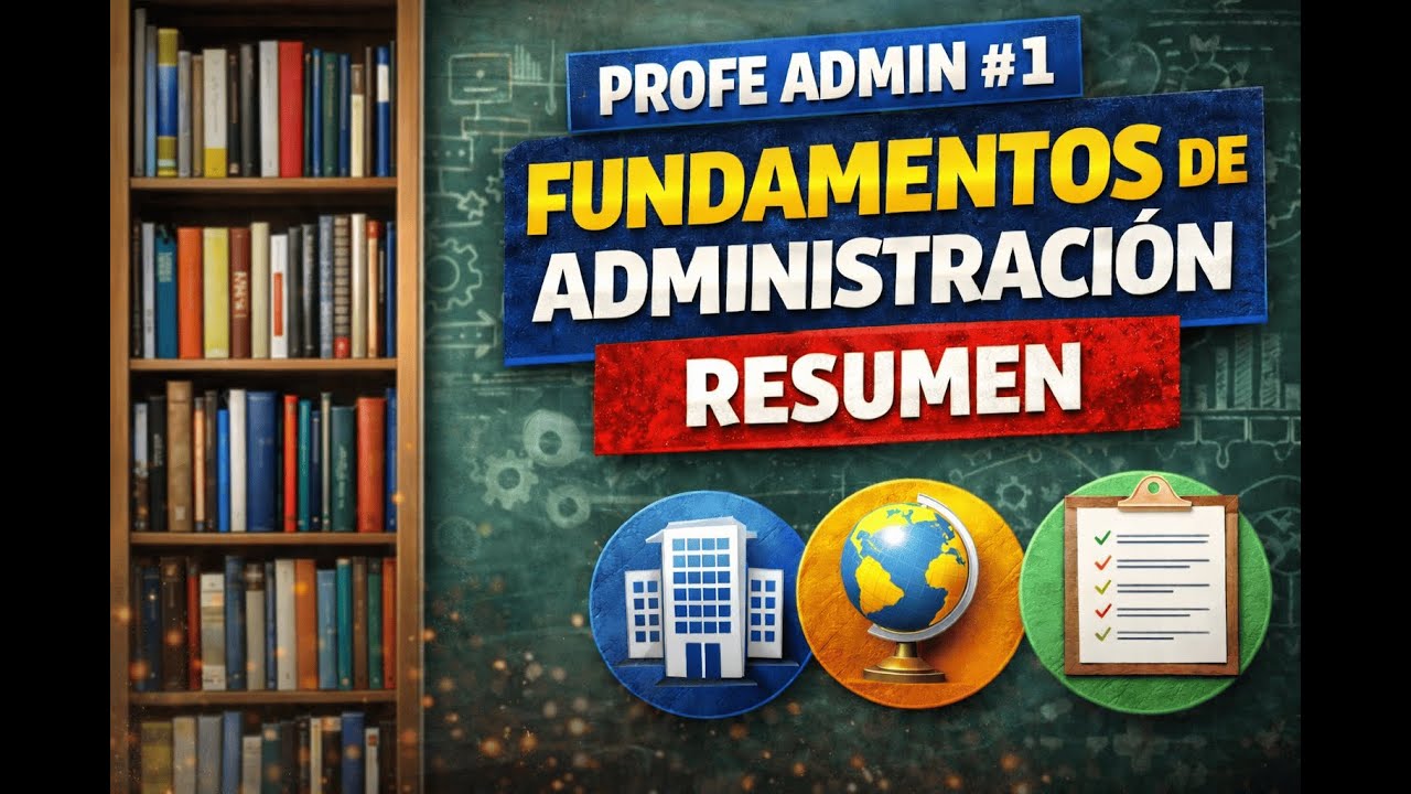 PROFE ADMIN #1 - FUNDAMENTOS DE ADMINISTRACIÓN: Resumen | Empresa, entorno y proceso administrativo