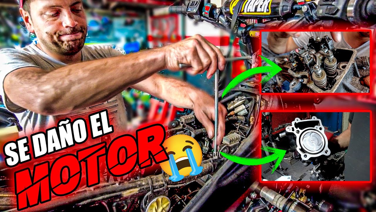 😭 Hasta que ROMPI el MOTOR de mi MOTO 😬  Reparación PULSAR NS200 🏍