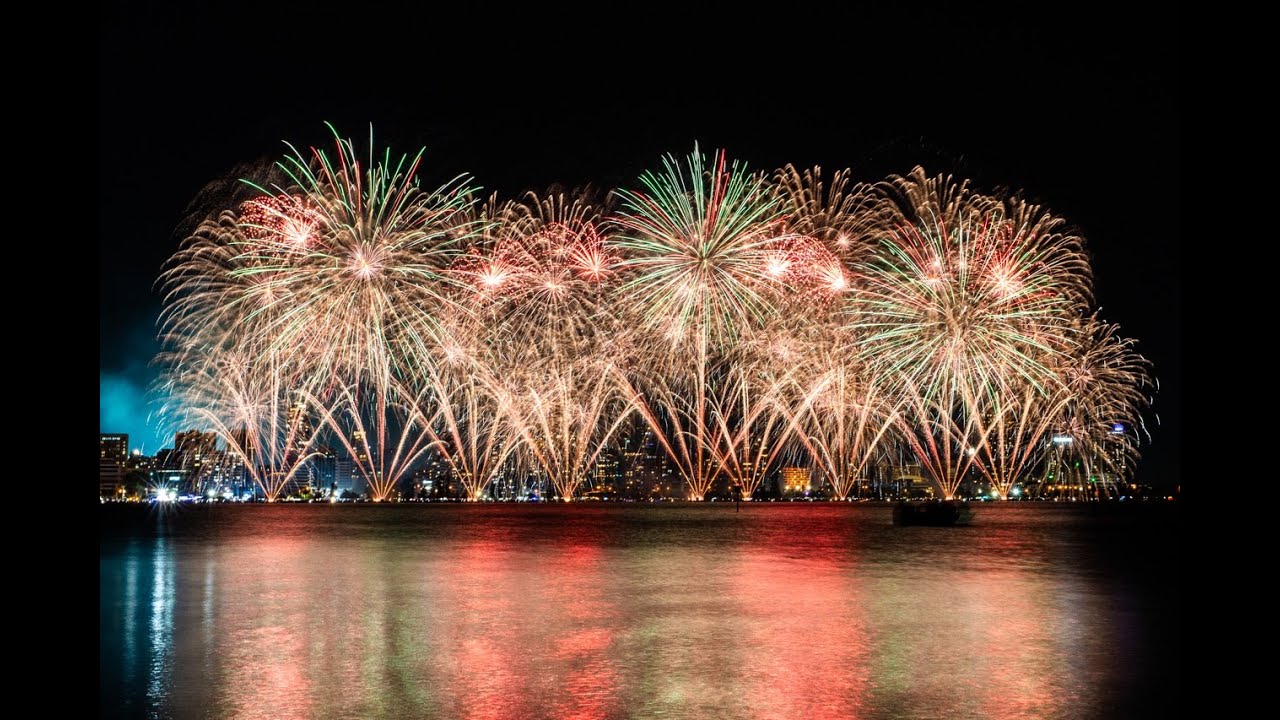 City of Perth Australia Day Fireworks 2025 - Full Show