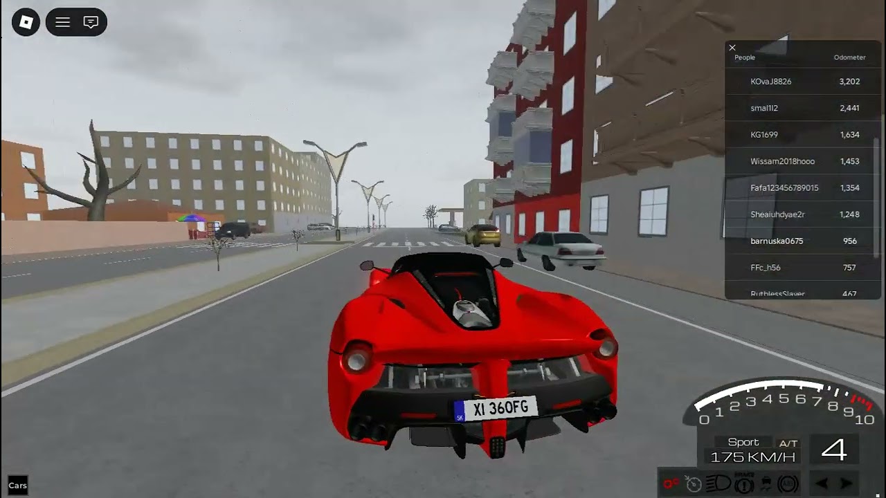 Roblox Car Driving Simulator Realistic Car Driving 2020 Ferrari F8 Tributo