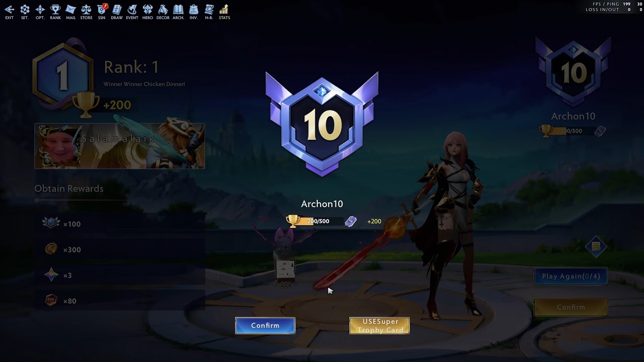 Auto Gladiators - Ash Swordmaiden first match in SS9