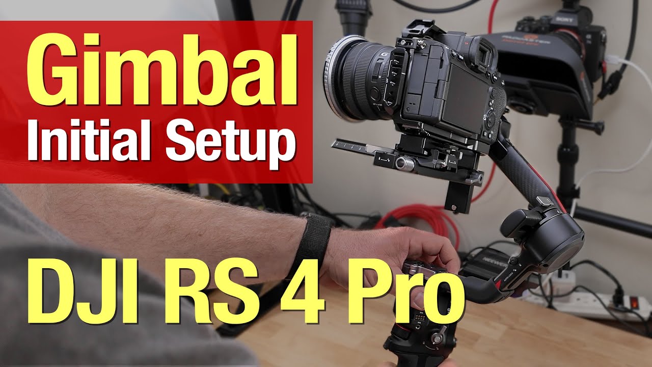 Quick and Easy Initial Setup of DJI RS 4 Pro Gimbal