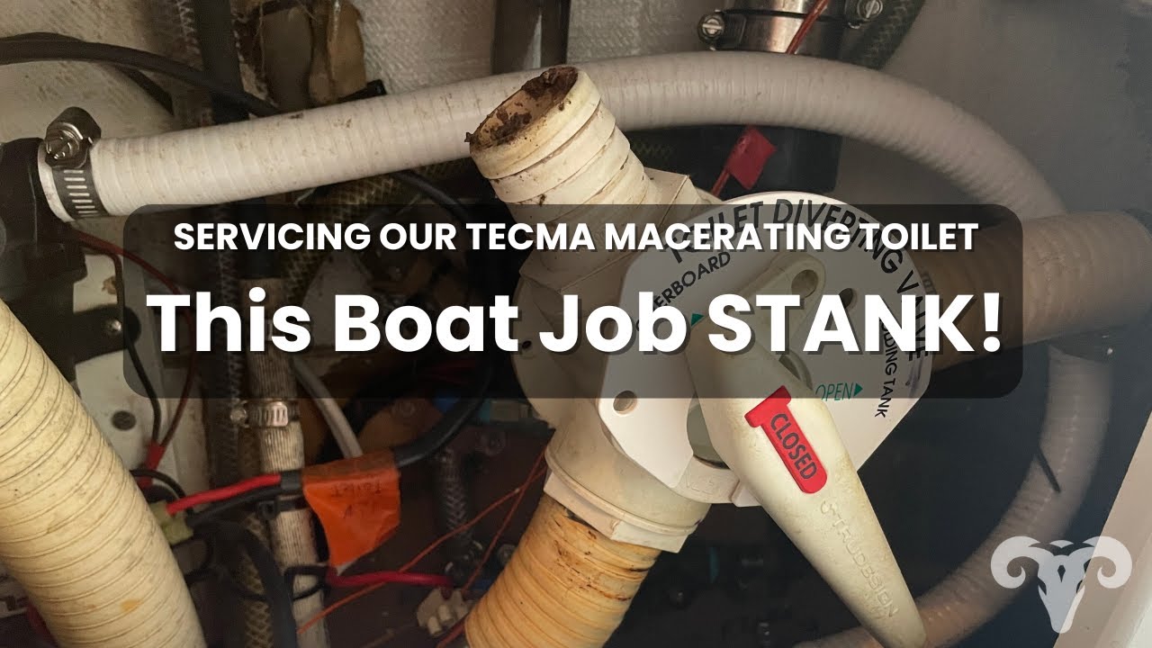 Эта работа на лодке ужасно воняет! Обслуживание нашего туалета Tecma (Эпизод 54 | Парусный ARGO)