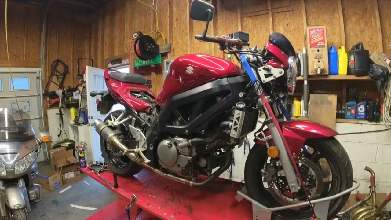 Suzuki SV650 Chain and Sprocket Replacement