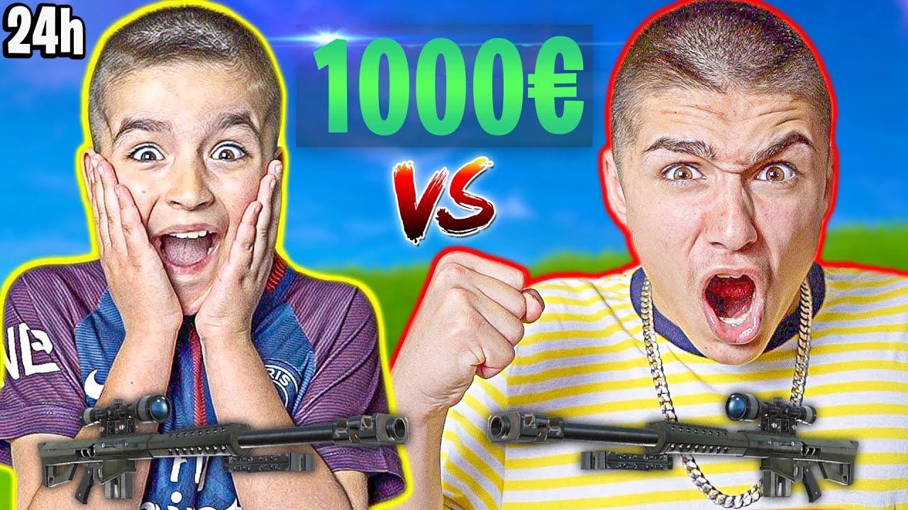 WER mehr SNIPER KILLS in 24h macht bekommt 1,000€ - Fortnite Geld Challenge
