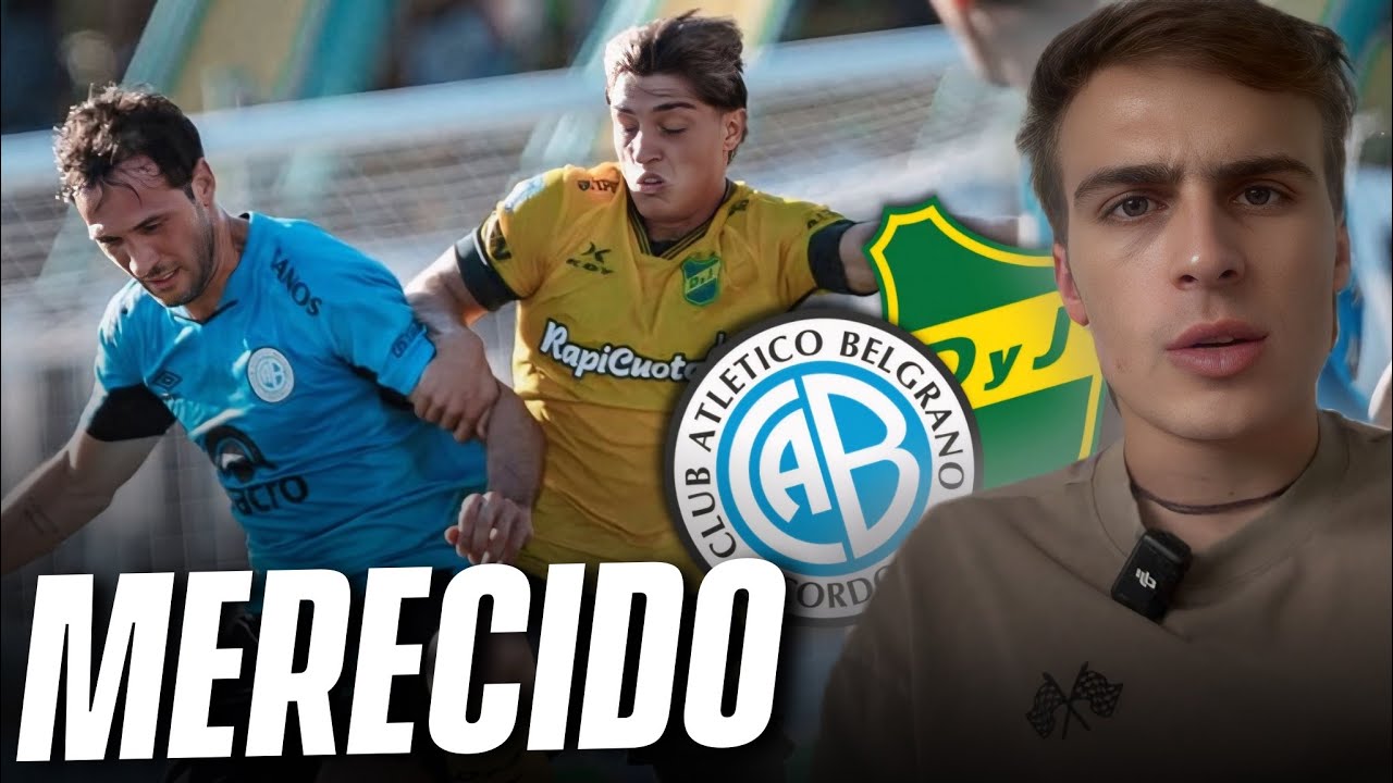 PERDONÓ DEMASIADO - DEFENSA Y JUSTICIA 1-1 BELGRANO - UNA MIRADA DIFERENTE - PABLO CHUCREL